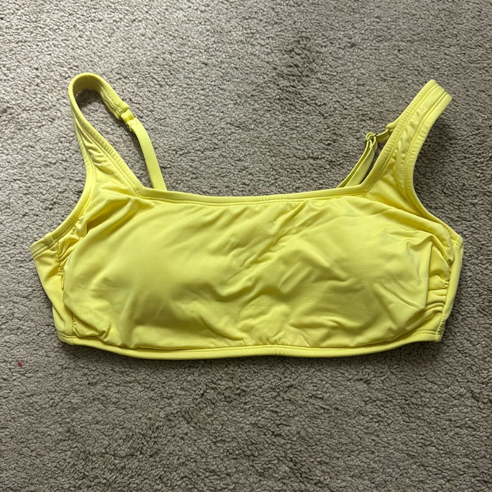 Scoop Neck Bikini Top